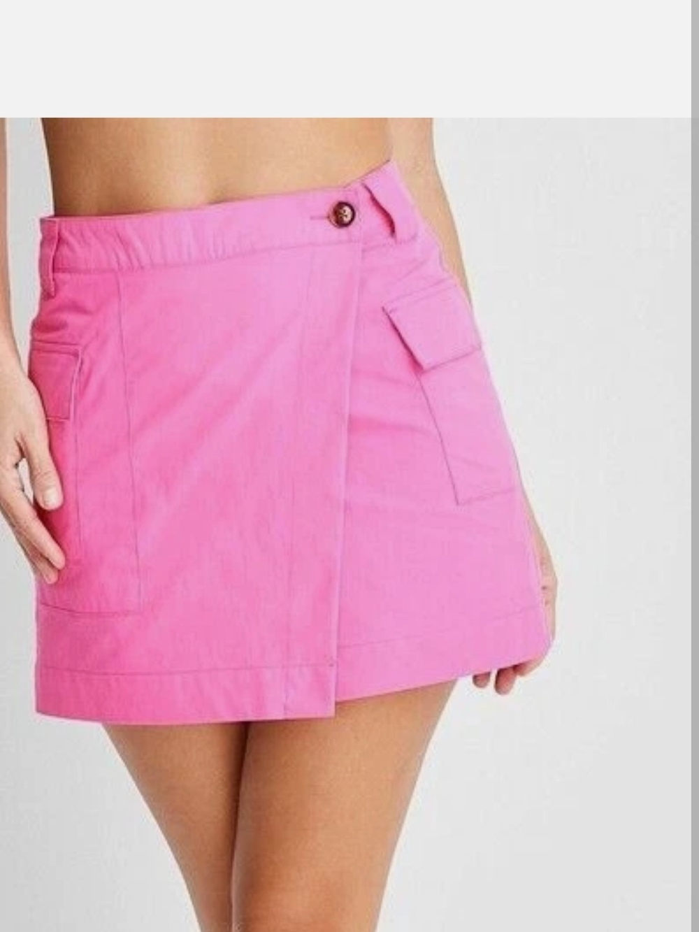 Future Collective Pink Circle Skirt — Casual Skater Style - Picture 2 of 8